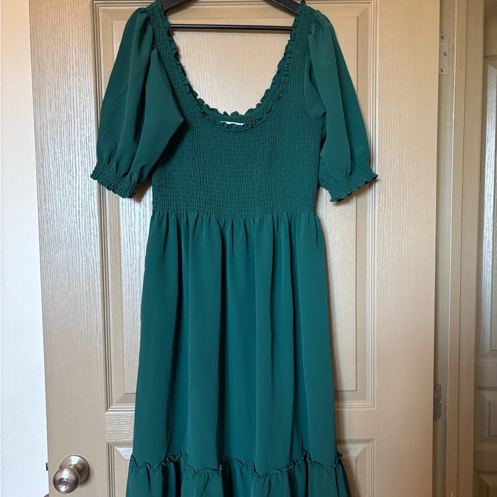 Hill House Louisa Nap Dress - Botanical Garden Crepe Botanical Garden Crepe / L